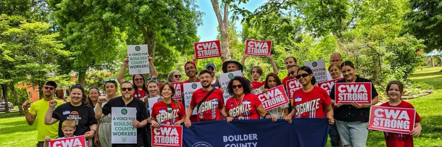 A group of Boulder County Employees